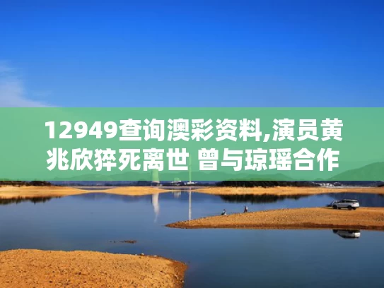 12949查询澳彩资料,演员黄兆欣猝死离世 曾与琼瑶合作