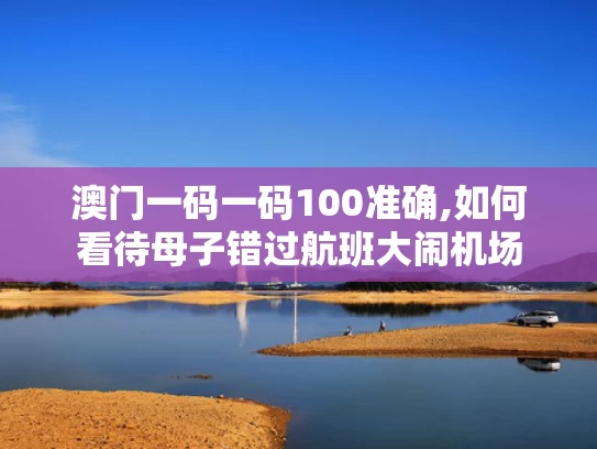 澳门一码一码100准确,如何看待母子错过航班大闹机场