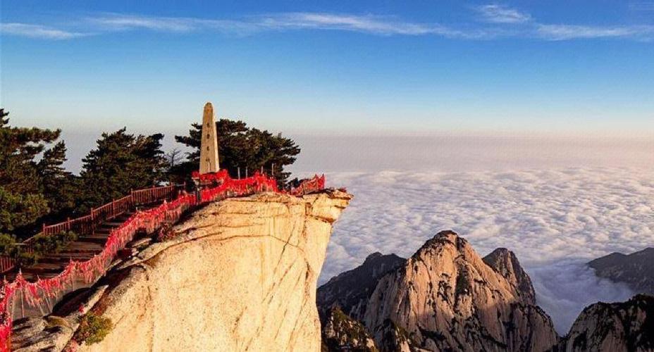 2160米华山栈道升级;华山栈道多少米