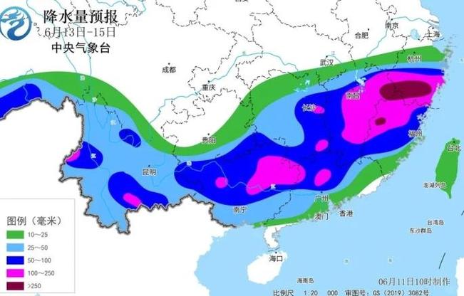 广东多地雨量已破百;广东 雨量