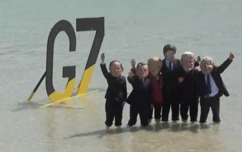 新澳门最快开奖和最尴尬G7峰会要来了与g7峰会最佳照